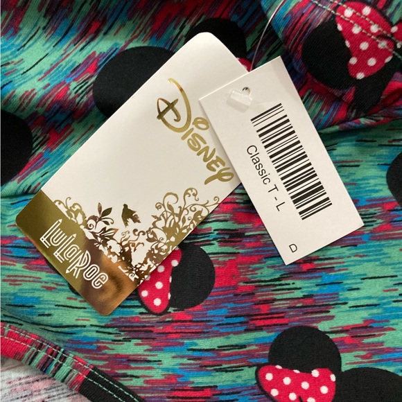 LuLaRoe Disney Classic T, Size L - Picture 4 of 5